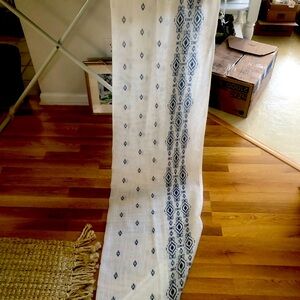 Semi sheer pair of curtains